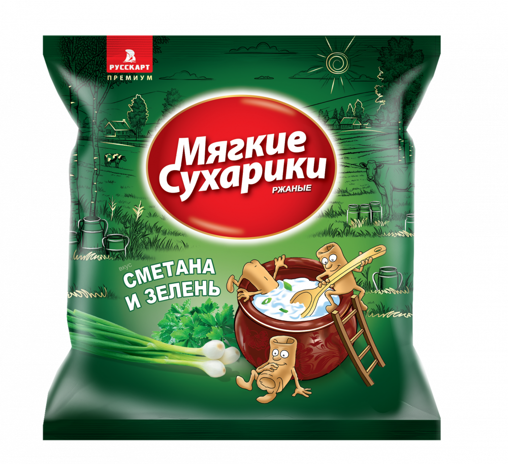 Сметана и зелень 